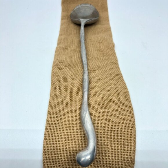 Aluminum Fork And Spoon Set For Salad Mixing 12 1 /2" Long - Picture 4 of 6